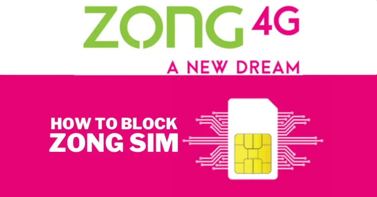 How to Block Zong SIM