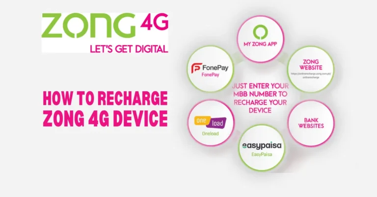 How to Recharge Zong 4G Device In 2023