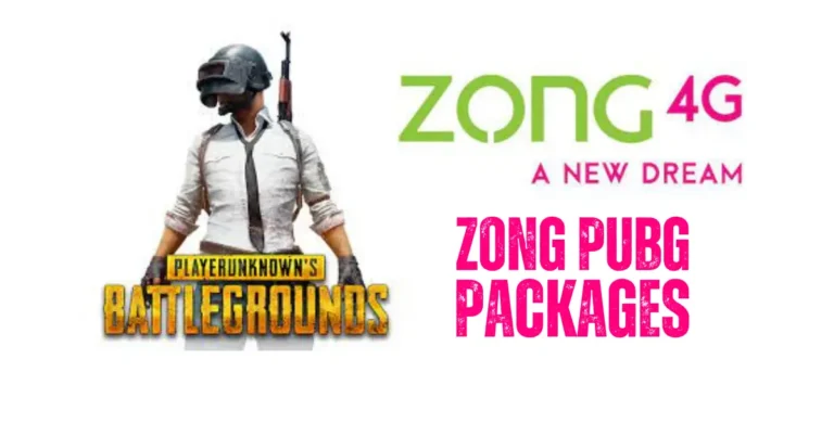 Zong PUBG Packages 2023