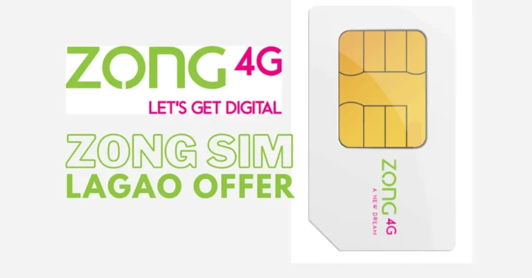 Zong SIM Lagao Offer – Band SIM Offer Code and Details 2023