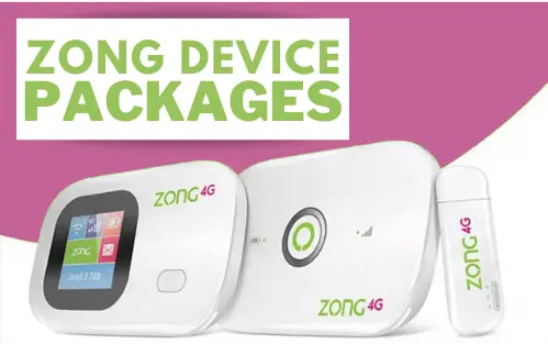 Zong Device Packages 2023 | Internet Device Bundles