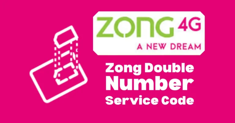 Zong Double Number Service 2023