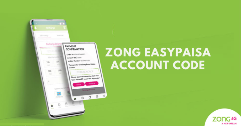 Zong Easypaisa Account Code 2023 | Create Easypaisa on Zong