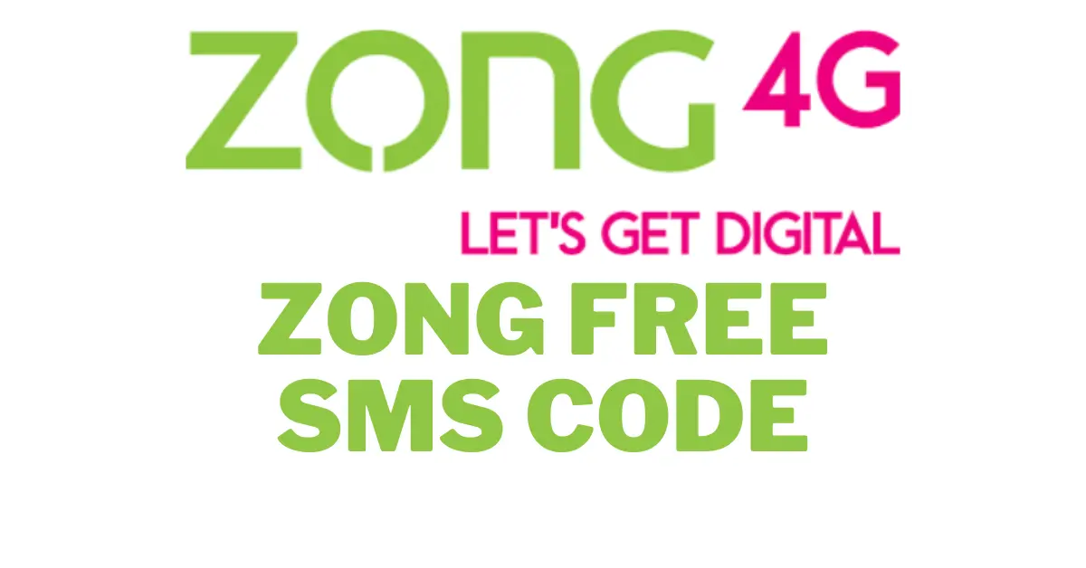 Zong-free-SMS-code