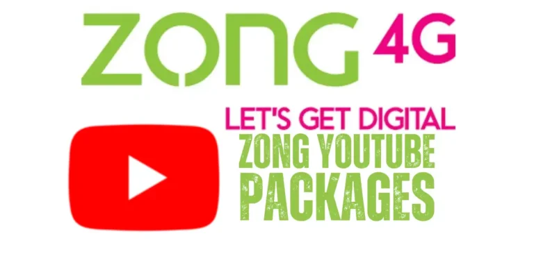 Zong YouTube Packages – Hourly, Daily, Weekly and Monthly
