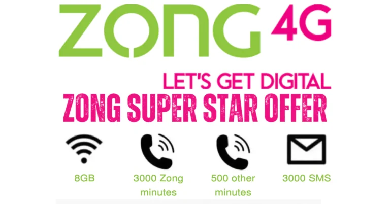 Zong Super Star Offer – Price, Code and Details