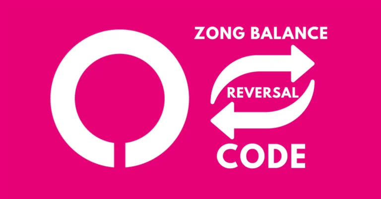 Zong Load Reversal Code 2023