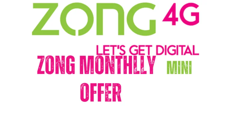 Zong Monthly Mini Offer 2023